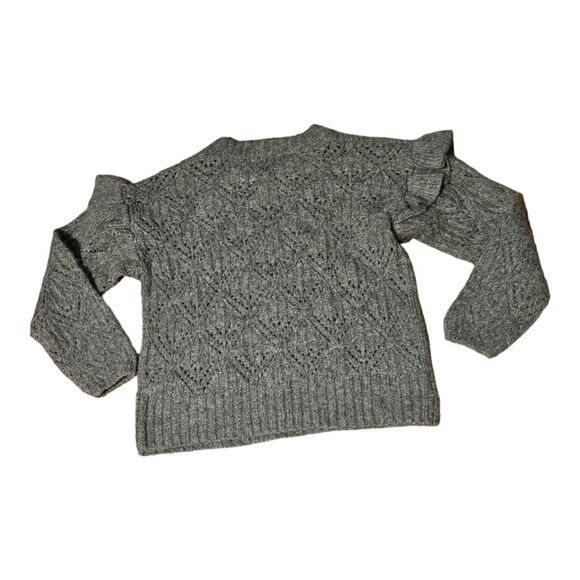 Old Navy Small Gray Knit Long Sleeve Pullover Sweater - Picture 5 of 8